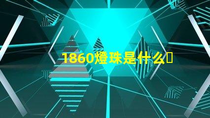 1860燈珠是什么？